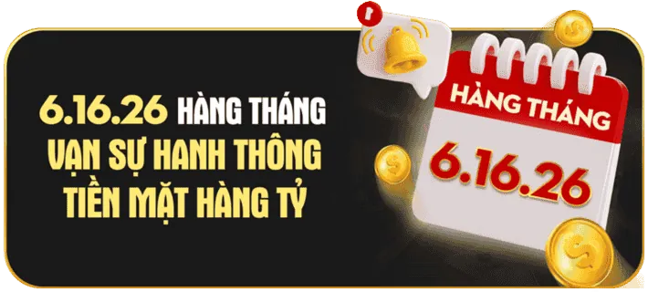 Hoàn trả tiền cược hàng ngày tại VTY05